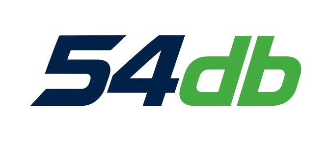 54db বাংলাদেশের গেমিং লোগো